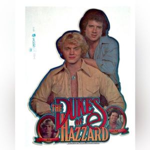 Dukes of Hazzard iron on transfer 1979